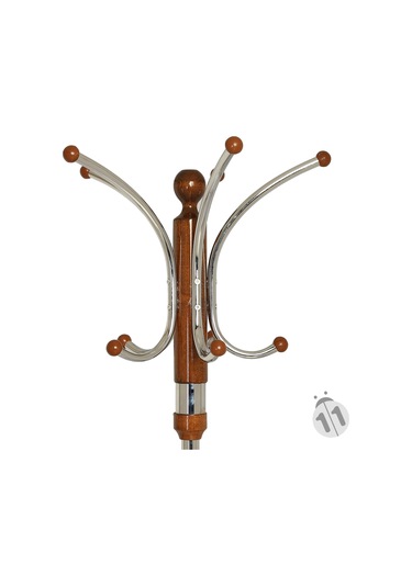 Demirelindirim Portmanto Ayaklı Askılık -Palmiye Tasarım Imalattan Satış Ceviz