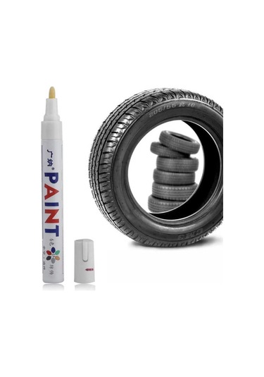 Sunup M101 Araç Motosiklet Lastik Boya Kalemi Kırmızı - -mavi - -sarı - Yeşil - Siyah Çok