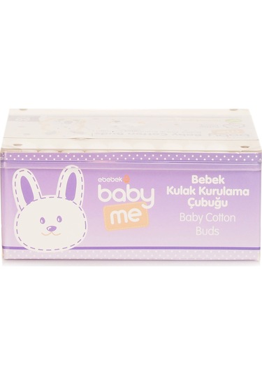 Baby Me Bebek Kulak Kurulama Çubuğu 60 Adet