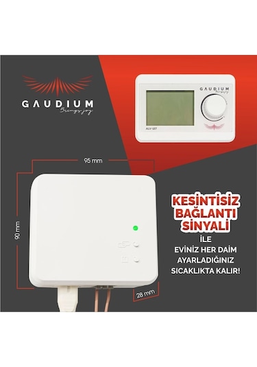 Gaudium ALV-127 Kablosuz Oda Termostatı