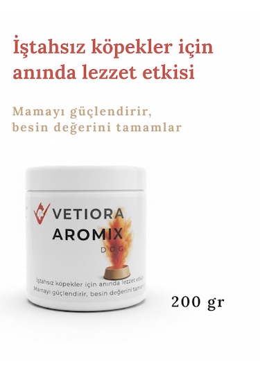 İştahsız Köpekler İçin Lezzet Etkili Toz, Mama 200 Gr