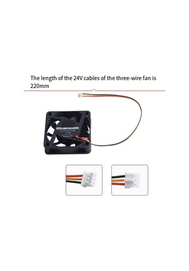 Flybuy Creality K1 Ve K1 Max 3d Yazıcı Soğutma Fanları - 6025 Modelleri, Dc24v, Yüksek Verimli