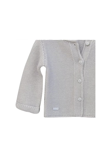 Melonika Basic Bebe Ceket Grey Melange Çok Renkli