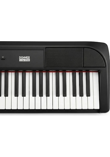Donner Lite 200 Dijital Taşınabilir Piyano Set Siyah