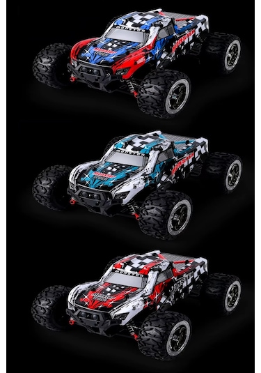 70km Hız Yapan Rc Araba Fırçasız Motor Metal Alaşım 2.4ghz Uzaktan Kumandalı Araba Rc Araç Karışık