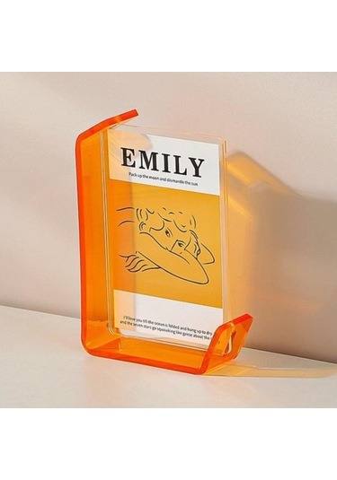 Novahub 6/7-inç Yüzen Akrilik Çerçeve, Kendin Yap, Çift Taraflı, Ev Ve Ofis Dekoru