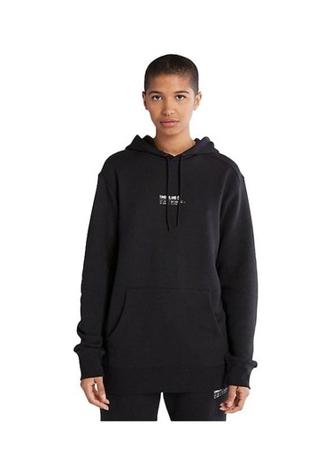 Timberland Erkek Sweatshirt Hooded Sweat Tb0a5uf50011 Siyah Siyah