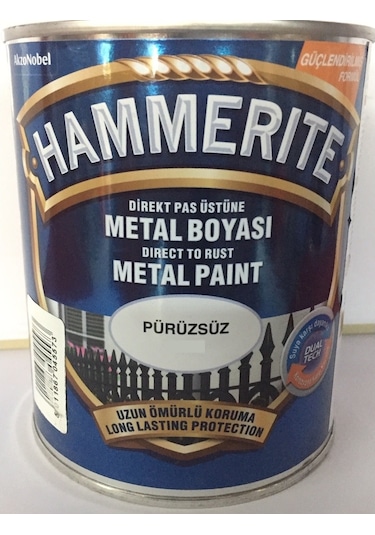 Hammerite Metal Boyası Düz 0,75 Lt
