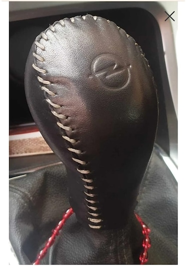 Opel Mokka 2012/2020 Uyumlu Otomatik Vites Topuzu Kılıfı El Yapımı Siyah