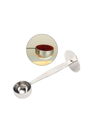 Trendooze Homyl Espresso Kaşık Mutfak Aleti Gümüş Renkli Ölçüm Kaşığı Gümüş