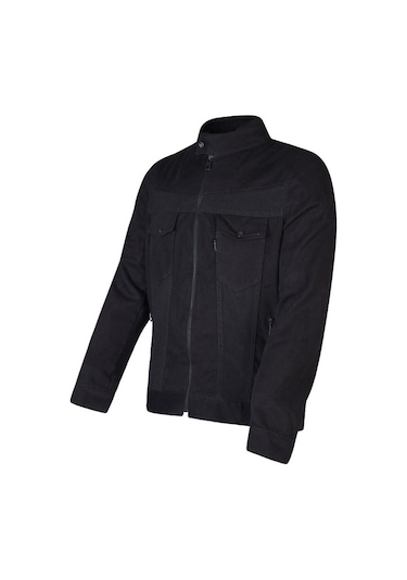Vexo Denim Yazlık Motosiklet Montu 67114 Siyah