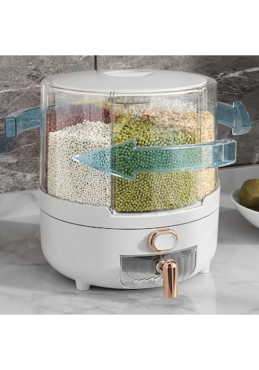 360 Derece Dönen Tahıl Dağıtıcı Kutusu, Kurutulmuş Meyve Gıda