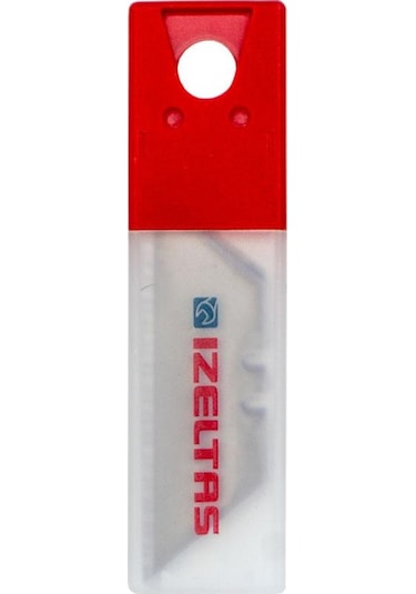 İzeltaş Pro Güvenlikli Trapez Maket Bıçak Yedeği 18 Mm 10'lu
