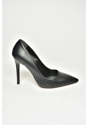 Fox Shoes T676192009 Siyah İnce Topuklu Kadın Stiletto Siyah