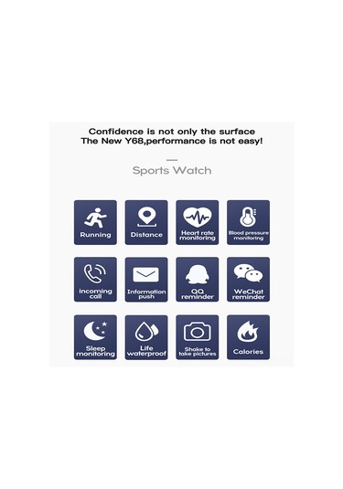 Monyee 1.3" Akıllı Saat (İthalatçı Garantili)