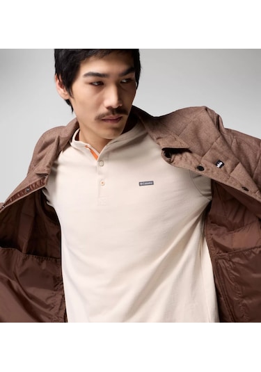 Columbia Am4571 Landroamer Kapitone Erkek Gömlek Ceket 2054721256 Kahverengi