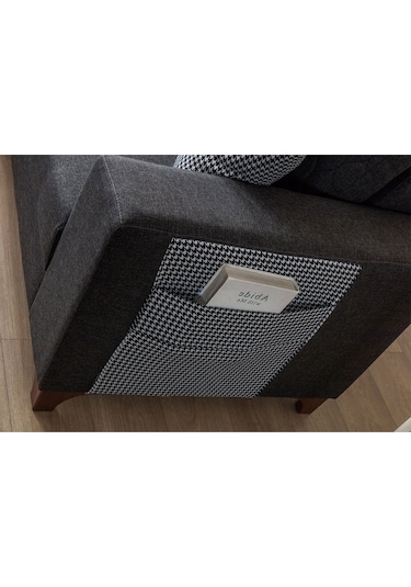 Eymense Loft Köşe Koltuk Takımı Antrasit Sol Köşe