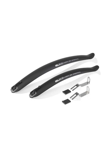 Çamurluk Seti Xlc MG-C17 Siyah Yol Bisikleti Uyumlu 26"-28&q Antrasit - Siyah