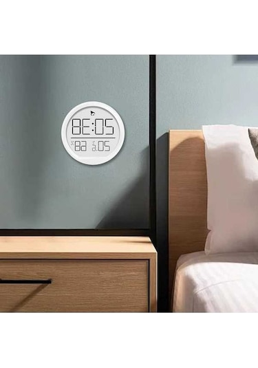 Trendooze Ve Suntek Saati Pille Lcd İnç Ekran Duvar Dijital Çalışan Başucu 2.9 Lr