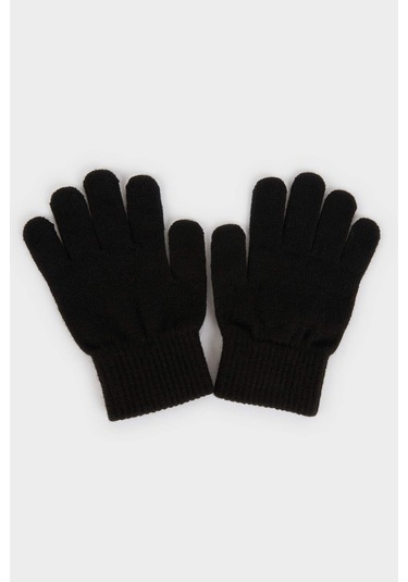 Defacto Erkek Çocuk Marvel Avengers Baskılı Eldiven A5522a825wnbk23 Siyah