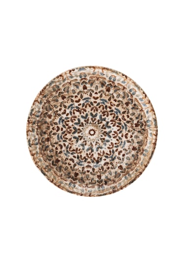 Mudo Home Ephesus Çay Tabağı Çok Renkli