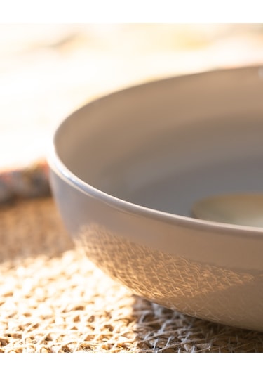 Madame Coco Grasse Yemek Tabağı - Gri Gri