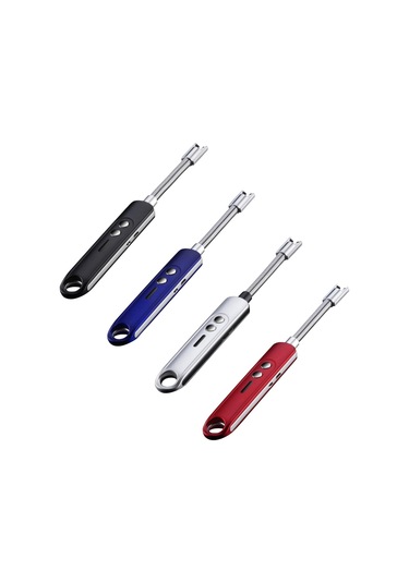 Mum Çakmak Şarjlı Çakmak Elektrikli Çakmak Şarjlı Alevsiz Çok Renkli