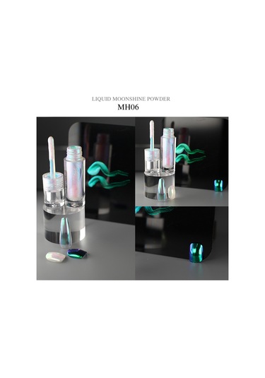 Yifomall Parlak Holografik Sıvı Aynı Tozu - Kolay Uygulama İle Mükemmel Manikür