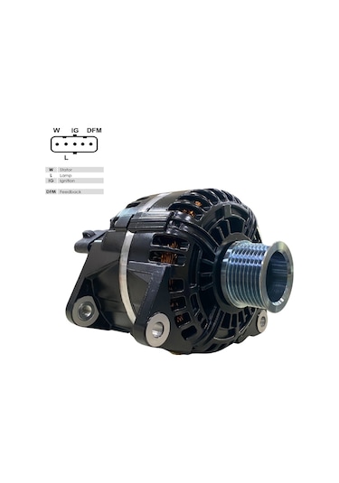 Prestolıte 24v Alternatör Dinamo 120 A Soketli 5 Fiş W-l-15-s-dfm