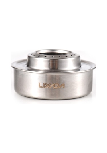 Lixada-120 Ml Alkol Brülörlü Sırt Çantasıyla Soba Yangın-gümüş Gümüş