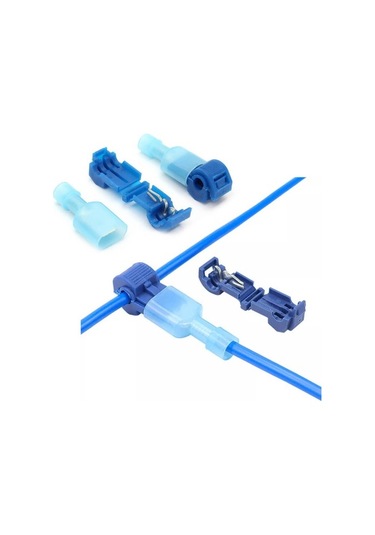 T Bağlantı Aparatı Klemens Kırmızı 1,5 - 2,5 mm 10 Takım