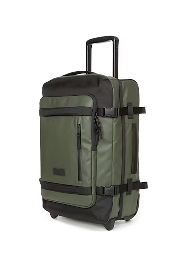 Eastpak Kabin Boy Valiz Ultra Hafif, Geniş Hacimli, Dayanıklı Kumaş, Sessiz Tekerlekli Ek00094d3w91 Haki