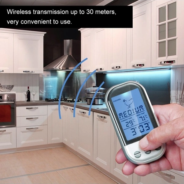 Fortunelane Isı Ölçer - 250 C'ye Kadar, Su Geçirmez, 30m Menzil