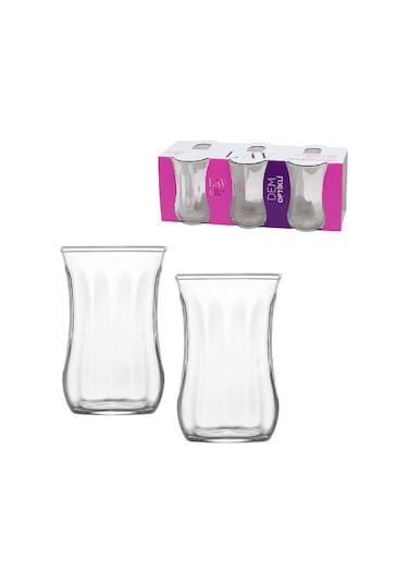 3lü optikli lav çay bardağı