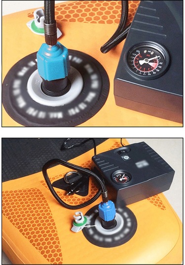 Kosona Nylon-alloy Pomp Adaptörü: Sup Kayık Dalga Tahtası İçin Evrensel Hava Valfi, Araç/bisiklet Pompalarına Uyumlu, Kolay Kurulum, Taşınabilir Eşya