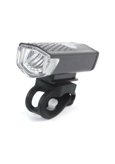 Baisk 300 Lümen Bisiklet Ön Far Işık Aydınlatma Lamba Usb Led Çak Siyah