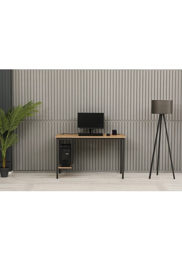 Arpelia Bilgisayar Masası Sağ Sol Yönlü Pc Kasa Raflı Antrasit Atlantik Çam Antrasit - Atlantik Çam Arpelia Bilgisayar Masası Sağ Sol Yönlü Pc Kasa Raflı Antrasit Atlantik Çam Antrasit - Atlantik Çam