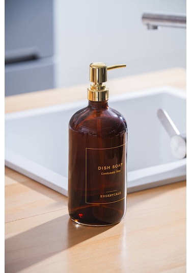 Pierre Sıvı Sabunluk - 1000 Ml Kahverengi