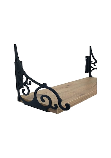 Metal Raf Ayağı 4'lü Set (4 Adet Raf Ayağı + Dubel + Vida)