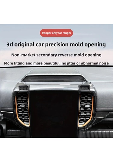 Xuweiwei Ford Ranger T9 2023-2025 Manyetik Cep Telefonu Tutucu Ana Yolcu Tarafı Manyetik Araç Aksesuarı