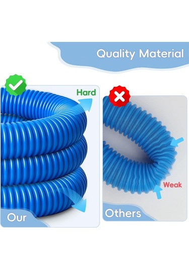 Havuz Pompası Hortumu, Yüzme Havuzu Filtre Pompasına Uyarlanmış 300/330/530/1000