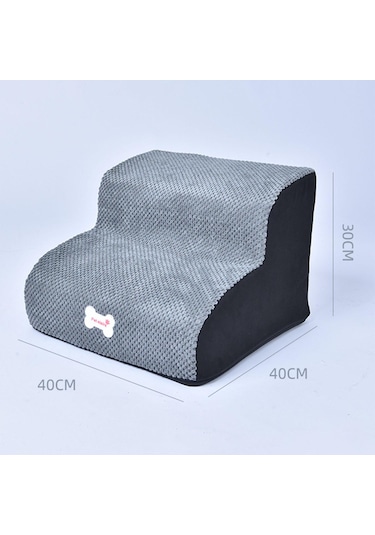 Suntek Pet Rampa Adımları Köpek Merdivenleri Gri-30cm-yükseklik