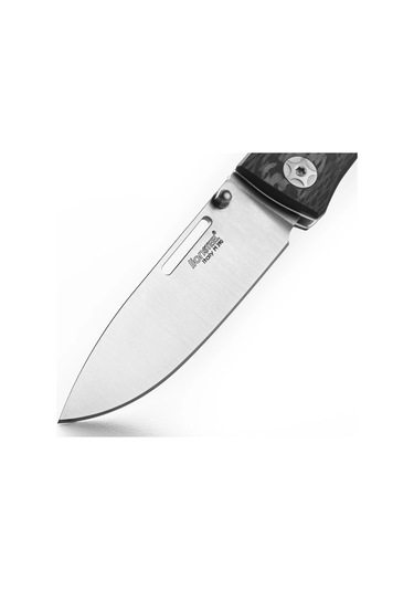 Lionsteel Nini - Carbon Fiber - Full Handle Kamp Çakı Siyah