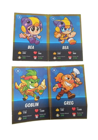 Squad Busters Kart Serisi 240 Adet Oyun Kartı 24 Paket