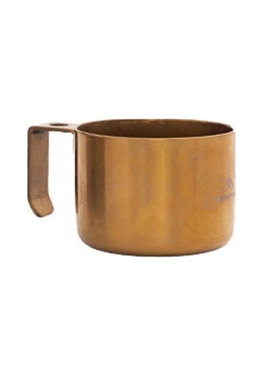 Fortunelane Kampçılar İçin Paslanmaz Çelik Kahve Bardağı - Altın Renk, Altın Altın