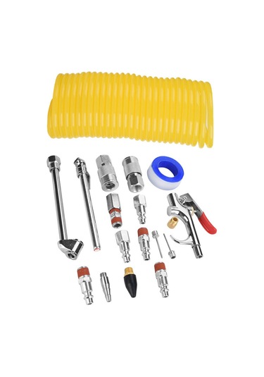 Ximistore9 20 Parça Hava Kompresör Aksesuar Seti - Pnömatik Toz Ve Hava Blower Aleti - Otomotiv Tamir Ve Bakım Gereçleri