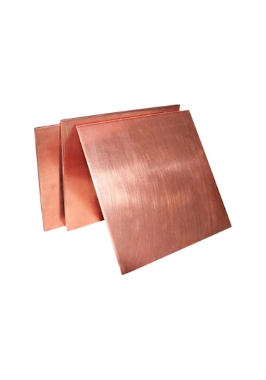 1 Adet Kalınlık 0,25-8mm Uzunluk 50-1000mm %99,9 Saflıkta Bakır Metal Plaka