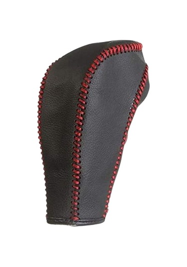 Dinosaurs Araba Otomatik Vites Topuzu Kapak Topuzu Vites Golf Sopası Kılıfı Chevrolet Cruze Captiva 2011 2012 2013 Siyah + Kırmızı