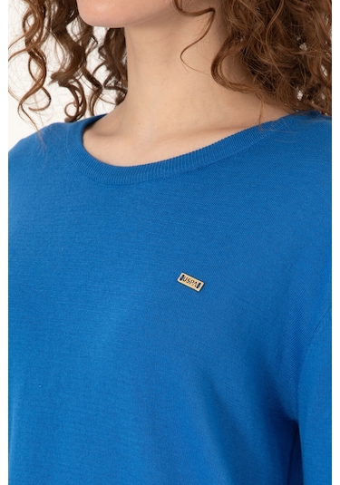U.S. Polo Assn. U.s. Polo Assn. Kadın Kazak /triko 50313579-vr251 Koyu Mavi Melanj