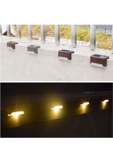 Trendpoint Solar Köşebent Led Güneş Enerjili Şarj Edilen Balkon M